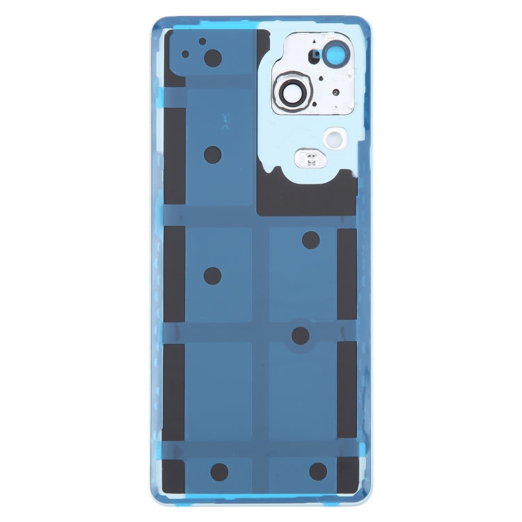 For vivo V30 Battery Back Cover with Camera Lens Cover(Blue) - Back Cover by PMC Jewellery | Online Shopping South Africa | PMC Jewellery | Buy Now Pay Later Mobicred