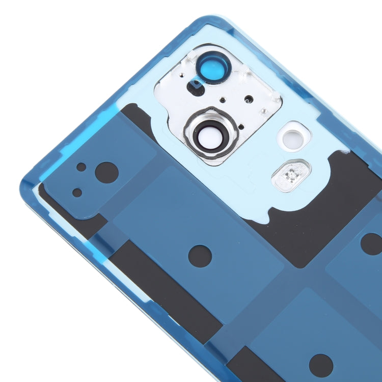 For vivo V30 Battery Back Cover with Camera Lens Cover(Blue) - Back Cover by PMC Jewellery | Online Shopping South Africa | PMC Jewellery | Buy Now Pay Later Mobicred