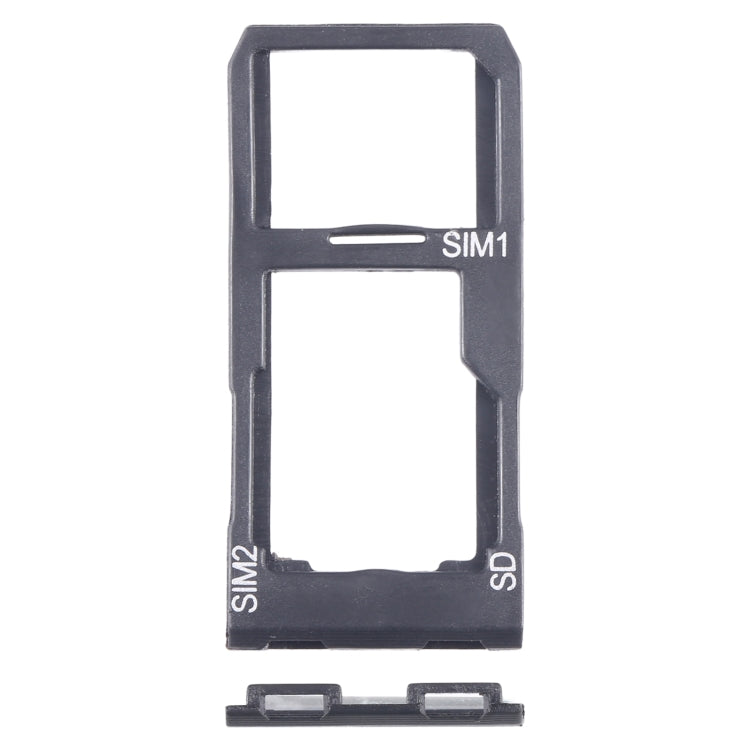 For Sony Xperia 1 II Original SIM Card Tray + SIM / Micro SD Card Tray (Black) - Card Tray by PMC Jewellery | Online Shopping South Africa | PMC Jewellery | Buy Now Pay Later Mobicred
