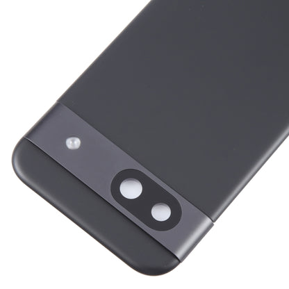 For Google Pixel 8a Original Battery Back Cover with Camera Lens Cover(Black) - Back Cover by PMC Jewellery | Online Shopping South Africa | PMC Jewellery | Buy Now Pay Later Mobicred