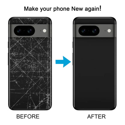 For Google Pixel 8a Original Battery Back Cover with Camera Lens Cover(Black) - Back Cover by PMC Jewellery | Online Shopping South Africa | PMC Jewellery | Buy Now Pay Later Mobicred