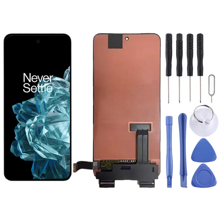 For OnePlus Open AMOLED LCD Secondary Screen with Digitizer Full Assembly (Black) - LCD Screen by PMC Jewellery | Online Shopping South Africa | PMC Jewellery | Buy Now Pay Later Mobicred