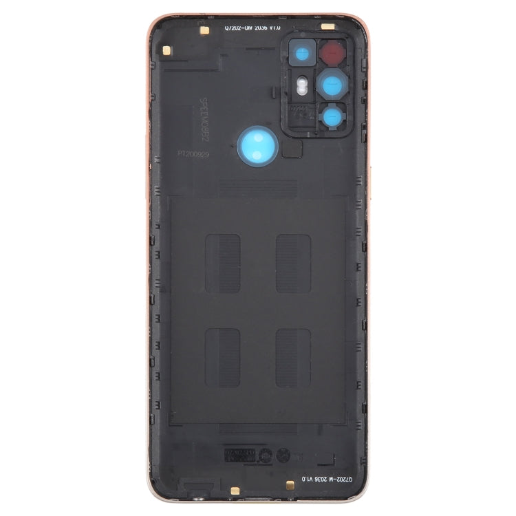 For HTC Desire 20+ Original Battery Back Cover(Orange) - Back Cover by PMC Jewellery | Online Shopping South Africa | PMC Jewellery | Buy Now Pay Later Mobicred