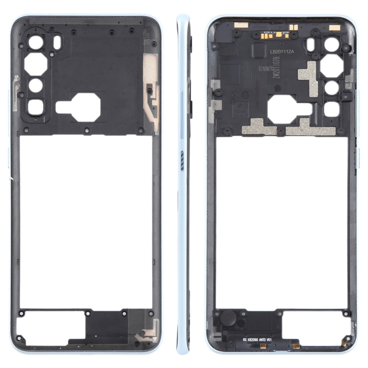 For HTC U20 5G Original Middle Frame Bezel Plate (White) - Full Housing Cover by PMC Jewellery | Online Shopping South Africa | PMC Jewellery | Buy Now Pay Later Mobicred