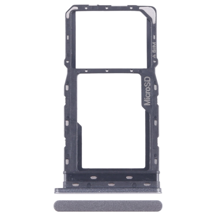 For T-Mobile Revvl 6 SIM Card Tray + Micro SD Card Tray (Black) - For T-Mobile by PMC Jewellery | Online Shopping South Africa | PMC Jewellery | Buy Now Pay Later Mobicred