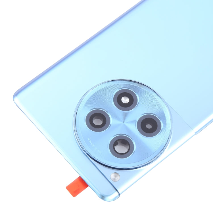 For OnePlus Ace 3 PJE110 Original Glass Battery Back Cover with Camera Lens(Blue) - Back Cover by PMC Jewellery | Online Shopping South Africa | PMC Jewellery | Buy Now Pay Later Mobicred