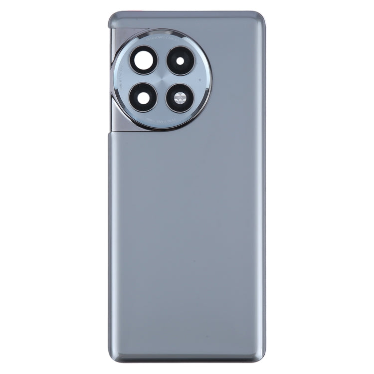 For OnePlus Ace 2 Pro PJA110 Original Glass Battery Back Cover with Camera Lens(Grey) - Back Cover by PMC Jewellery | Online Shopping South Africa | PMC Jewellery | Buy Now Pay Later Mobicred