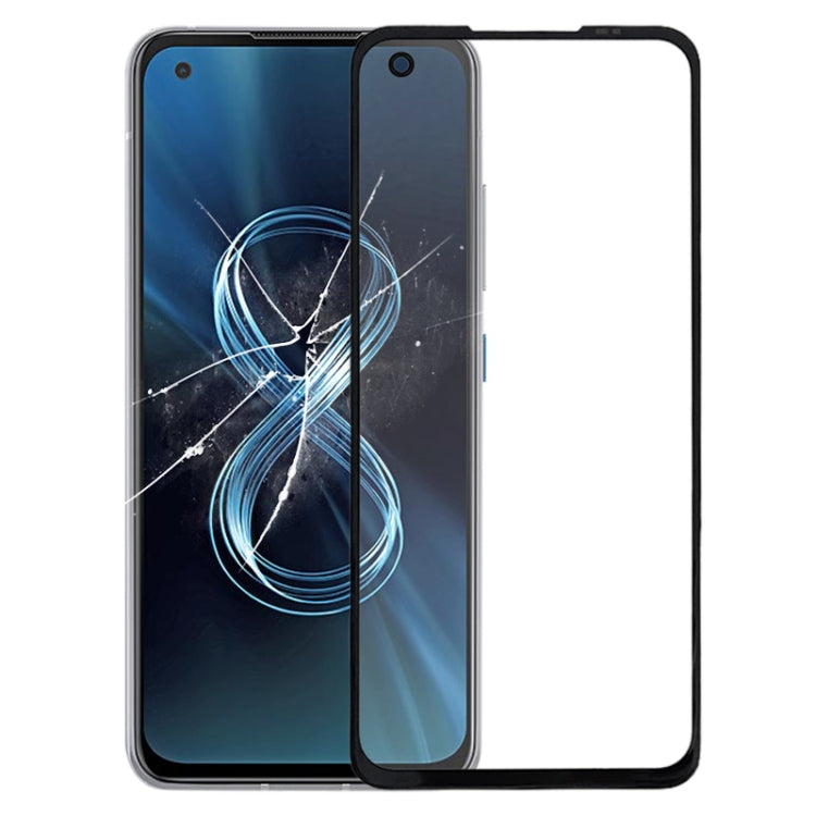 For Asus Zenfone 8 8Z ZS590KS I006D Front Screen Outer Glass Lens with OCA Optically Clear Adhesive - Outer Glass Lens by PMC Jewellery | Online Shopping South Africa | PMC Jewellery | Buy Now Pay Later Mobicred