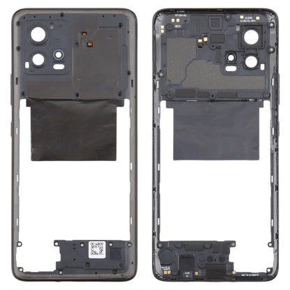 For Motorola Moto G72 Original Middle Frame Bezel Plate (Black) - Frame Bezel Plate by PMC Jewellery | Online Shopping South Africa | PMC Jewellery | Buy Now Pay Later Mobicred