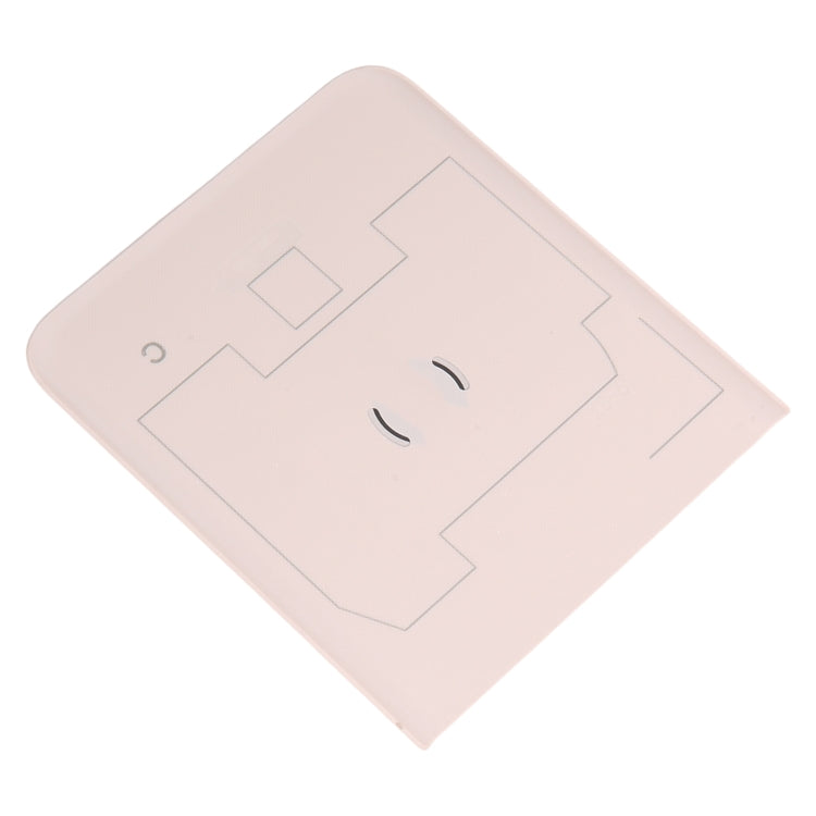 For Motorola Razr 40 Original Lower Part Battery Back Cover(Pink) - Back Cover by PMC Jewellery | Online Shopping South Africa | PMC Jewellery | Buy Now Pay Later Mobicred