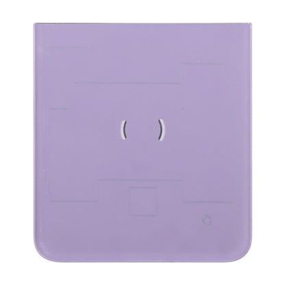 For Motorola Razr 40 Original Lower Part Battery Back Cover(Purple) - Back Cover by PMC Jewellery | Online Shopping South Africa | PMC Jewellery | Buy Now Pay Later Mobicred