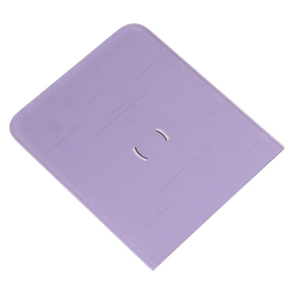 For Motorola Razr 40 Original Lower Part Battery Back Cover(Purple) - Back Cover by PMC Jewellery | Online Shopping South Africa | PMC Jewellery | Buy Now Pay Later Mobicred