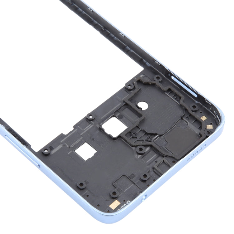 For Xiaomi Redmi A3 Original Middle Frame Bezel Plate (Blue) - Frame Bezel Plate by PMC Jewellery | Online Shopping South Africa | PMC Jewellery | Buy Now Pay Later Mobicred