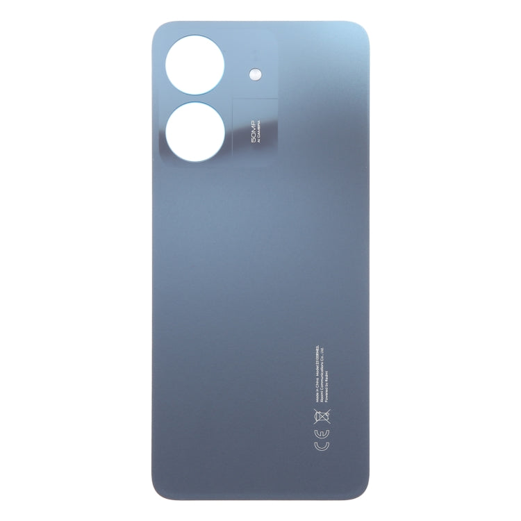 For Xiaomi Redmi 13C 4G Original Battery Back Cover(Blue) - Back Cover by PMC Jewellery | Online Shopping South Africa | PMC Jewellery | Buy Now Pay Later Mobicred