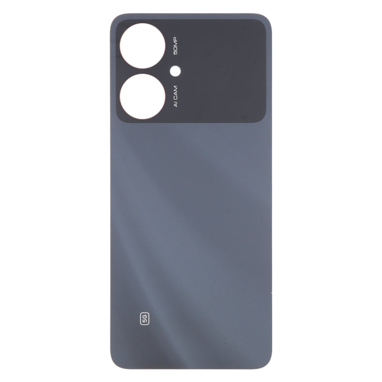 For Xiaomi Poco M6 5G Original Battery Back Cover(Black) - Back Cover by PMC Jewellery | Online Shopping South Africa | PMC Jewellery | Buy Now Pay Later Mobicred