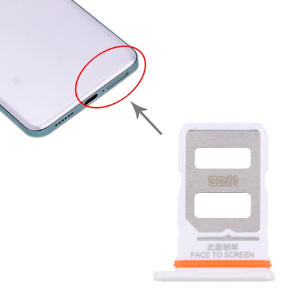 For Xiaomi Redmi Turbo 3 Original SIM Card Tray + SIM Card Tray (White) - Card Tray by PMC Jewellery | Online Shopping South Africa | PMC Jewellery | Buy Now Pay Later Mobicred