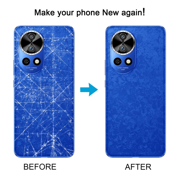 For Huawei Nova 12 Pro Battery Back Cover(Blue) - Back Cover by PMC Jewellery | Online Shopping South Africa | PMC Jewellery | Buy Now Pay Later Mobicred