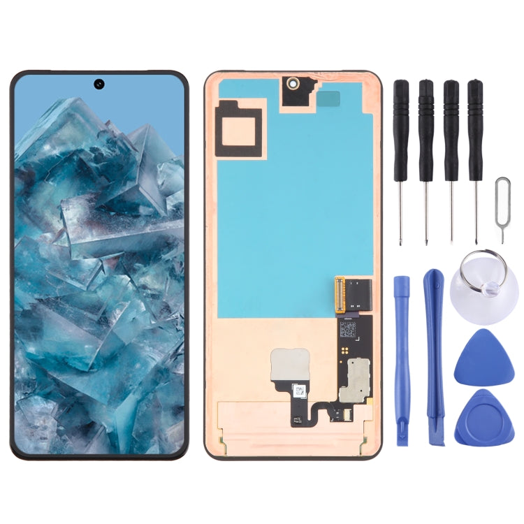 For Google Pixel 8 Pro GC3VE G1MNW Original AMOLED LCD Screen Digitizer Full Assembly, with Fingerprint Sensor Flex Cable - LCD Screen by PMC Jewellery | Online Shopping South Africa | PMC Jewellery | Buy Now Pay Later Mobicred