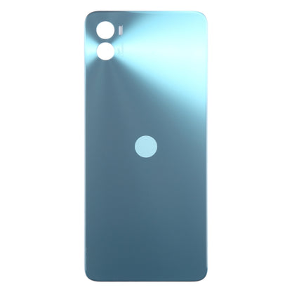 For Motorola Moto E32 India Original Battery Back Cover(Blue) - Back Cover by PMC Jewellery | Online Shopping South Africa | PMC Jewellery | Buy Now Pay Later Mobicred