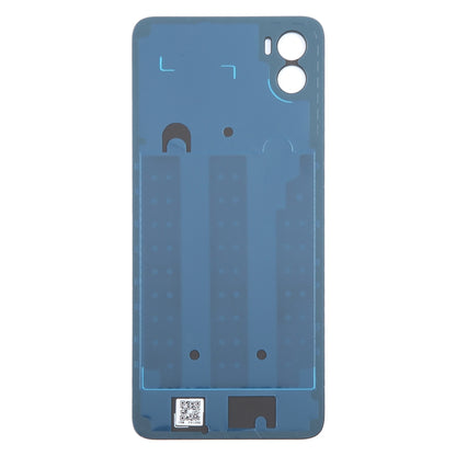 For Motorola Moto E32 India Original Battery Back Cover(Blue) - Back Cover by PMC Jewellery | Online Shopping South Africa | PMC Jewellery | Buy Now Pay Later Mobicred