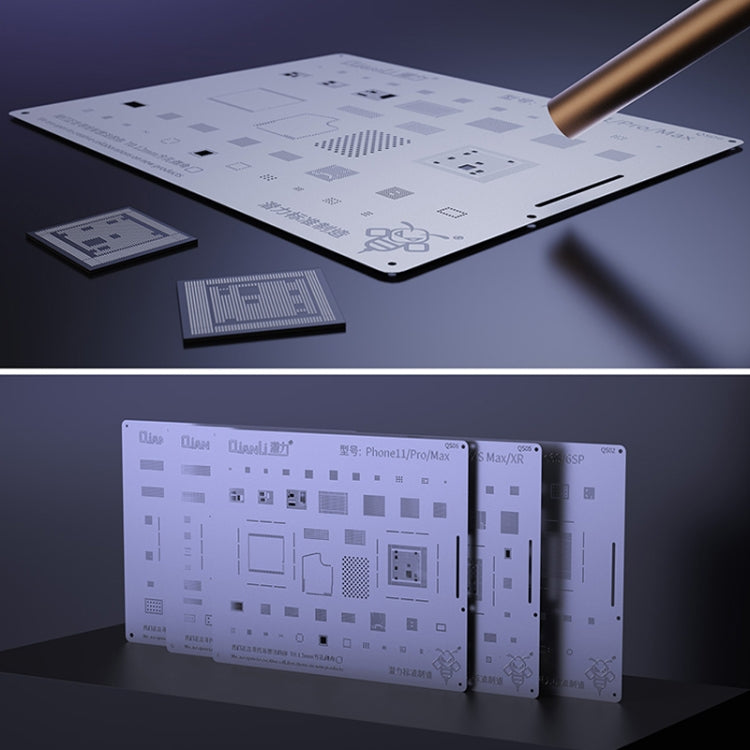 Qianli QS03 Bumblebee Stencils BGA Reballing Planting Tin Plate For iPhone 7/7 Plus - BGA Stencils by PMC Jewellery | Online Shopping South Africa | PMC Jewellery | Buy Now Pay Later Mobicred