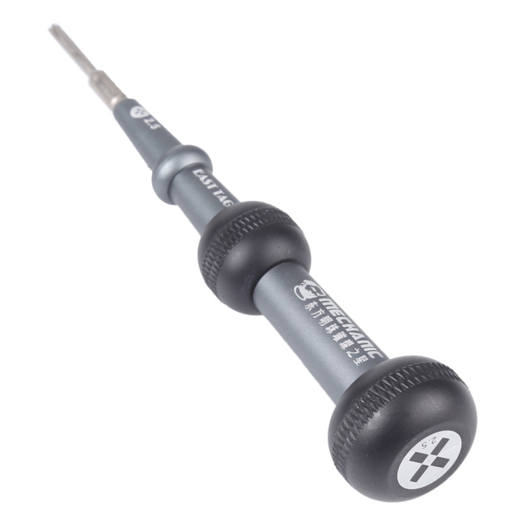 Mechanic East Tag Precision Strong Magnetic Screwdriver, Convex Cross 2.5(Black) - Screwdriver by MECHANIC | Online Shopping South Africa | PMC Jewellery | Buy Now Pay Later Mobicred