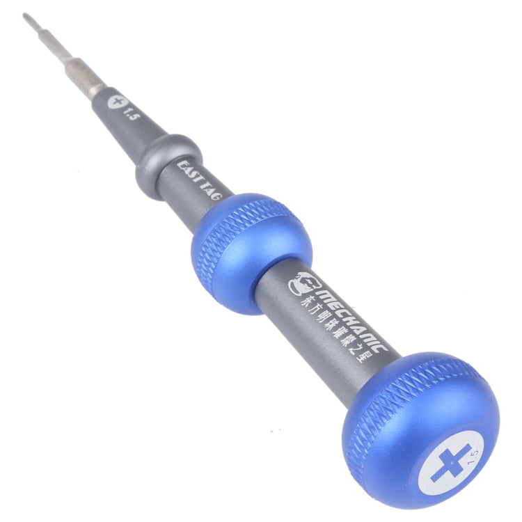 Mechanic East Tag Precision Strong Magnetic Screwdriver,Cross 1.5(Blue) - Screwdriver by MECHANIC | Online Shopping South Africa | PMC Jewellery | Buy Now Pay Later Mobicred