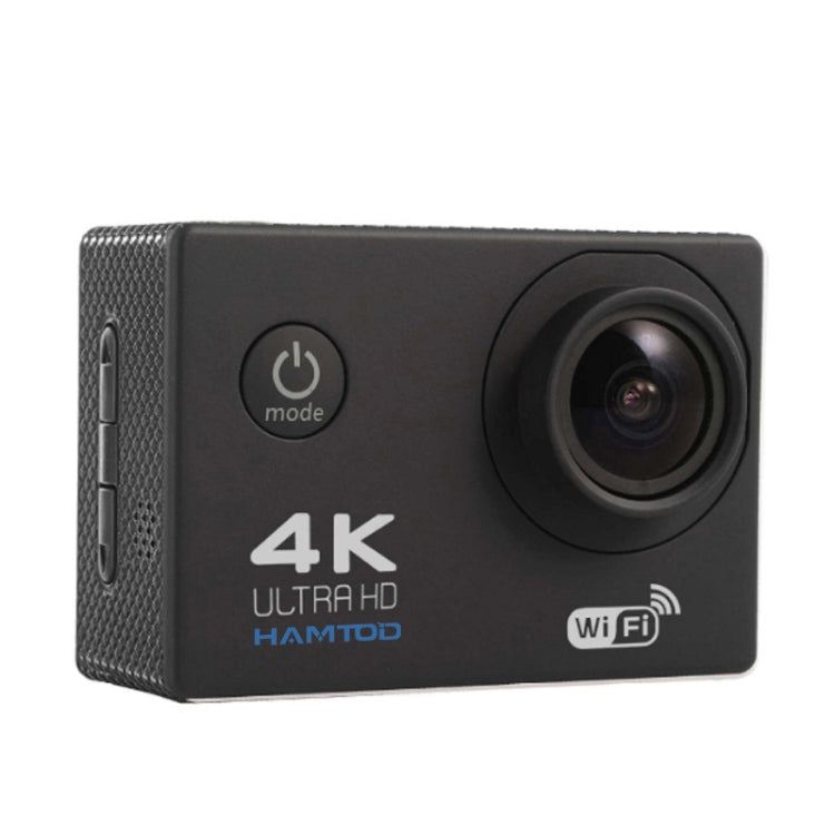 HAMTOD H9A HD 4K WiFi Sport Camera with Waterproof Case, Generalplus 4247, 2.0 inch LCD Screen, 120 Degree Wide Angle Lens (Black) - HAMTOD by HAMTOD | Online Shopping South Africa | PMC Jewellery | Buy Now Pay Later Mobicred