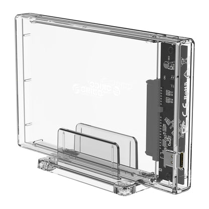 Transparent Series 2.5 inch 10Gbps Hard Drive Enclosure with Stand - HDD Enclosure by ORICO | Online Shopping South Africa | PMC Jewellery | Buy Now Pay Later Mobicred