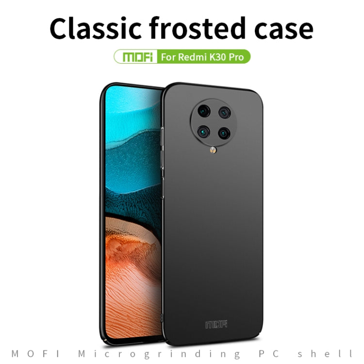 For Xiaomi Redmi K30 Pro MOFI Frosted PC Ultra-thin Hard Case(Blue) - Xiaomi Cases by MOFI | Online Shopping South Africa | PMC Jewellery