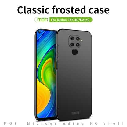 For Xiaomi Redmi 10X 4G MOFI Frosted PC Ultra-thin Hard Case(Red) - Xiaomi Cases by MOFI | Online Shopping South Africa | PMC Jewellery