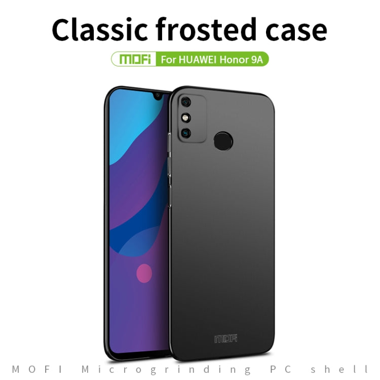 For Huawei Honor 9A MOFI Frosted PC Ultra-thin Hard Case(Red) - Honor Cases by MOFI | Online Shopping South Africa | PMC Jewellery