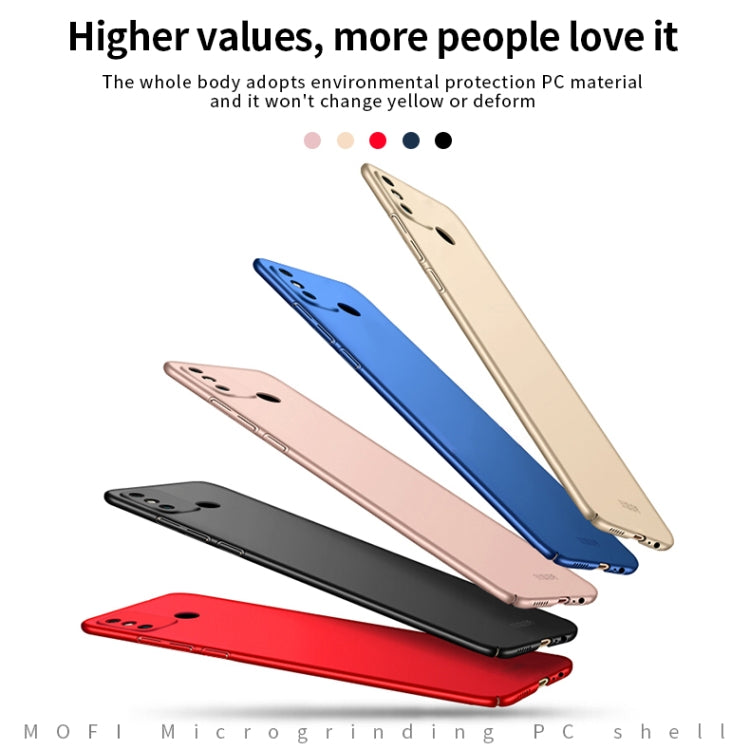 For Huawei Honor 9A MOFI Frosted PC Ultra-thin Hard Case(Red) - Honor Cases by MOFI | Online Shopping South Africa | PMC Jewellery