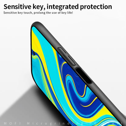 For Xiaomi RedMi Note9S/Note9Pro  MOFI Frosted PC Ultra-thin Hard C(Black) - Xiaomi Cases by MOFI | Online Shopping South Africa | PMC Jewellery