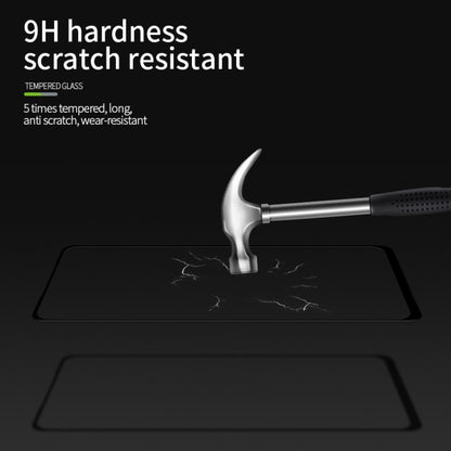 For Xiaomi Redmi Note 9 MOFI 9H 3D Explosion-proof Curved Screen Tempered Glass Film(Black) -  by MOFI | Online Shopping South Africa | PMC Jewellery