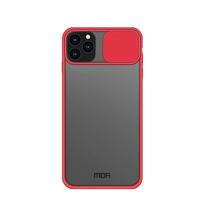 For iPhone 11 Pro MOFI Xing Dun Series Translucent Frosted PC + TPU Privacy Anti-glare Shockproof All-inclusive Protective Case(Red) - iPhone 11 Pro Cases by MOFI | Online Shopping South Africa | PMC Jewellery