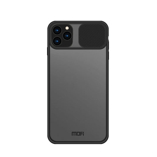 For iPhone 11 Pro Max MOFI Xing Dun Series Translucent Frosted PC + TPU Privacy Anti-glare Shockproof All-inclusive Protective Case(Black) - iPhone 11 Pro Max Cases by MOFI | Online Shopping South Africa | PMC Jewellery