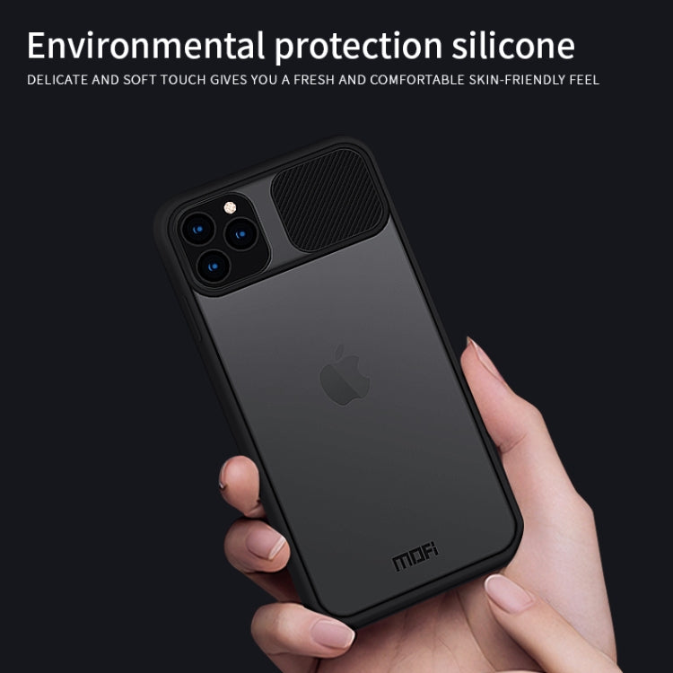 For iPhone 11 Pro Max MOFI Xing Dun Series Translucent Frosted PC + TPU Privacy Anti-glare Shockproof All-inclusive Protective Case(Green) - iPhone 11 Pro Max Cases by MOFI | Online Shopping South Africa | PMC Jewellery