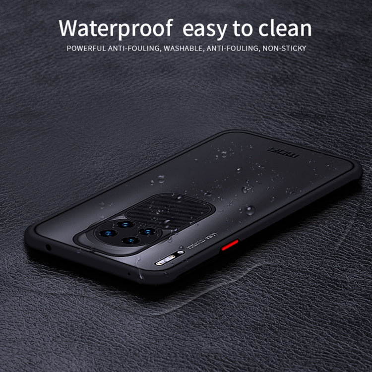 For Huawei Mate 30 Pro MOFI Xing Dun Series PC + TPU Anti-peep Waterproof And Anti-drop All-inclusive Protective Shell, Translucent Frosted(Red) - Huawei Cases by MOFI | Online Shopping South Africa | PMC Jewellery