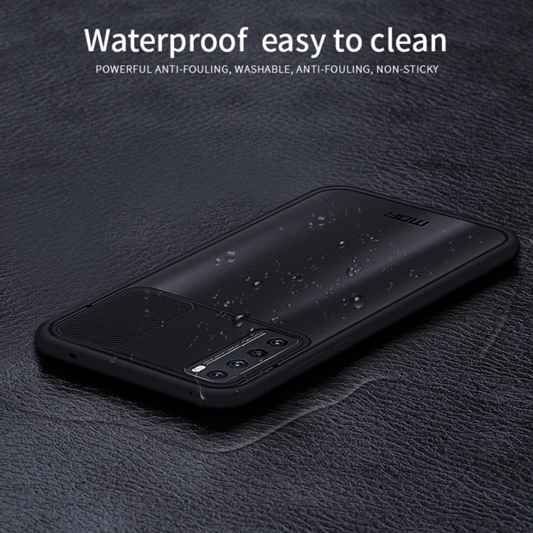 For Huawei nova 7 MOFI Xing Dun Series PC + TPU Anti-peep Waterproof And Anti-drop All-inclusive Protective Shell, Translucent Frosted(Green) - Huawei Cases by MOFI | Online Shopping South Africa | PMC Jewellery