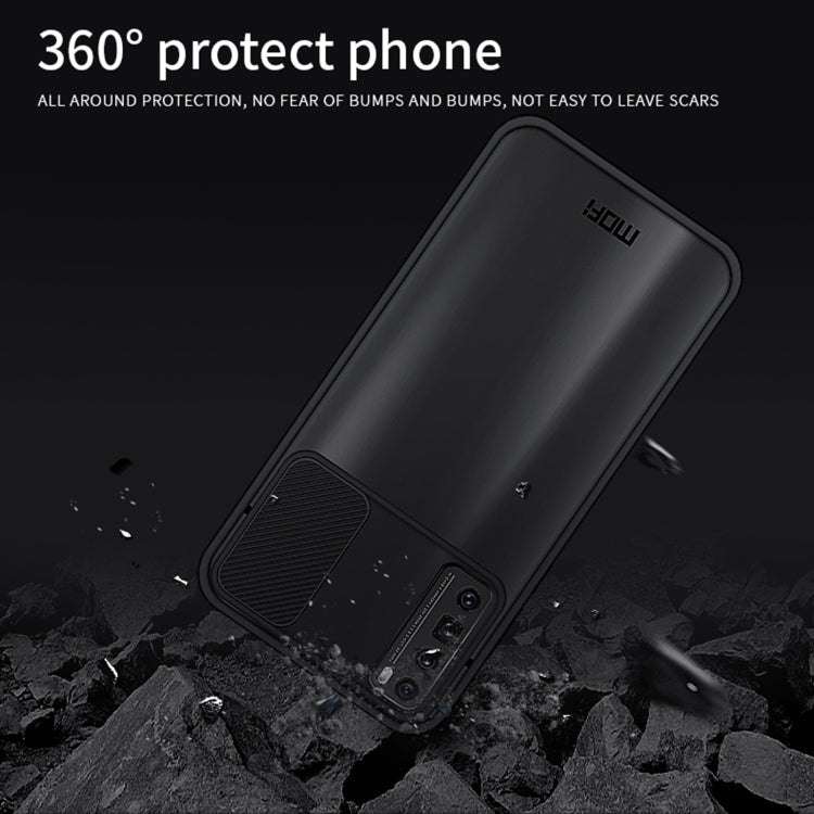 For Huawei nova 7 Pro MOFI Xing Dun Series PC + TPU Anti-peep Waterproof And Anti-drop All-inclusive Protective Shell, Translucent Frosted(Green) - Huawei Cases by MOFI | Online Shopping South Africa | PMC Jewellery