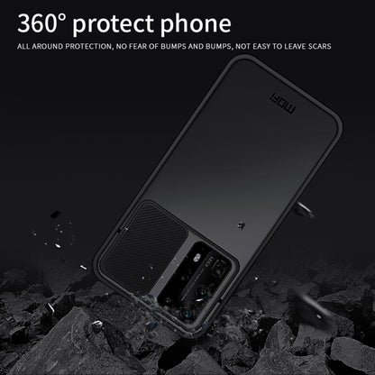 For Huawei P40 Pro+ MOFI Xing Dun Series PC + TPU Anti-peep Waterproof And Anti-drop All-inclusive Protective Shell, Translucent Frosted(Green) - Huawei Cases by MOFI | Online Shopping South Africa | PMC Jewellery