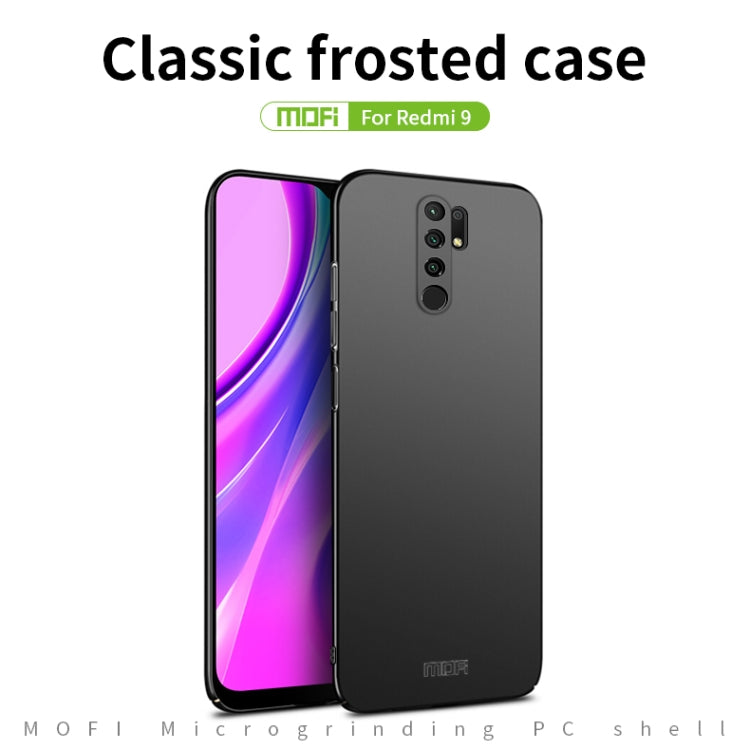 For Xiaomi Redmi 9 MOFI Frosted PC Ultra-thin Hard Case(Rose Gold) - Xiaomi Cases by MOFI | Online Shopping South Africa | PMC Jewellery