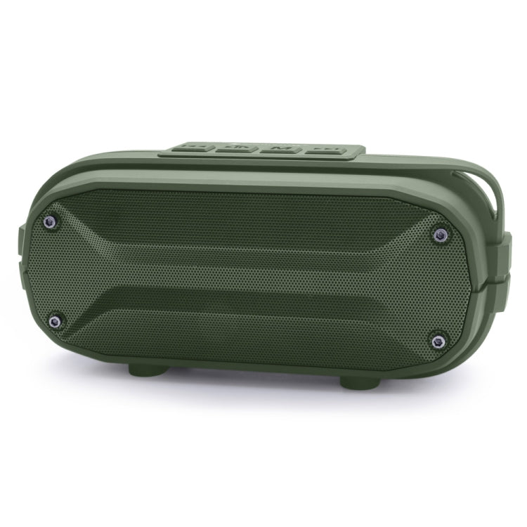 NewRixing NR-3023 Portable Stereo Wireless Bluetooth Speaker, Built-in Microphone, Support TF Card / FM(Green) - Desktop Speaker by NewRixing | Online Shopping South Africa | PMC Jewellery | Buy Now Pay Later Mobicred