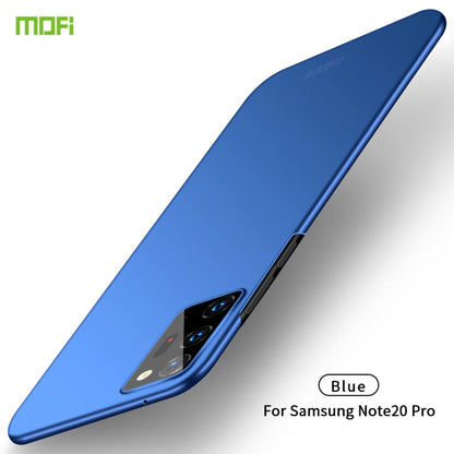 For Samsung Galaxy Note20 Ultra MOFI Frosted PC Ultra-thin Hard Case(Blue) - Galaxy Note20 Ultra Cases by MOFI | Online Shopping South Africa | PMC Jewellery