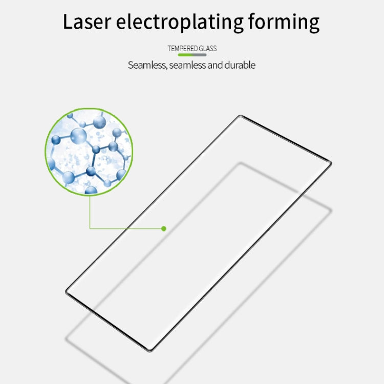For Samsung Galaxy Note20 Ultra MOFI 9H 3D Explosion Proof Thermal Bending Full Screen Covered With Tempered Glass Film（Ultrasonic fingerprint unlock）(Black) - Galaxy Tempered Glass by MOFI | Online Shopping South Africa | PMC Jewellery