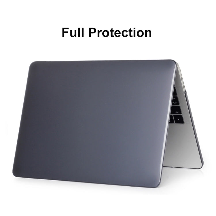 ENKAY Hat-Prince 3 in 1 For MacBook Pro 13 inch A2289 / A2251 (2020) Crystal Hard Shell Protective Case + US Version Ultra-thin TPU Keyboard Protector Cover + Anti-dust Plugs Set(Black) - MacBook Pro Cases by ENKAY | Online Shopping South Africa | PMC Jewellery | Buy Now Pay Later Mobicred