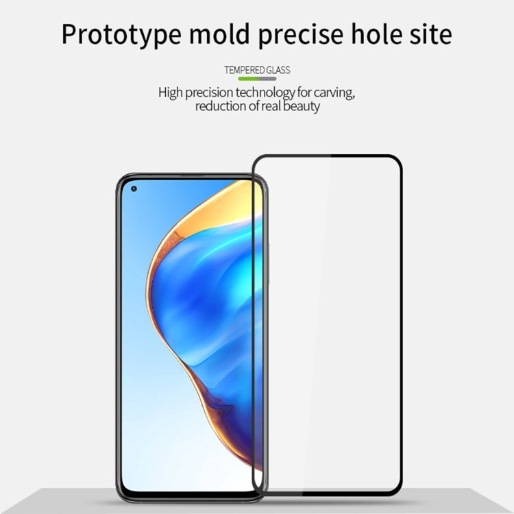 For Xiaomi 10T / 10T Pro MOFI 9H 2.5D Full Screen Tempered Glass Film(Black) -  by MOFI | Online Shopping South Africa | PMC Jewellery