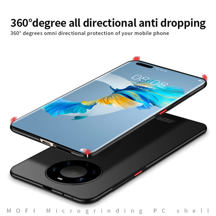 For Huawei Mate 40 Pro MOFI Frosted PC Ultra-thin Hard Case(Red) - Huawei Cases by MOFI | Online Shopping South Africa | PMC Jewellery