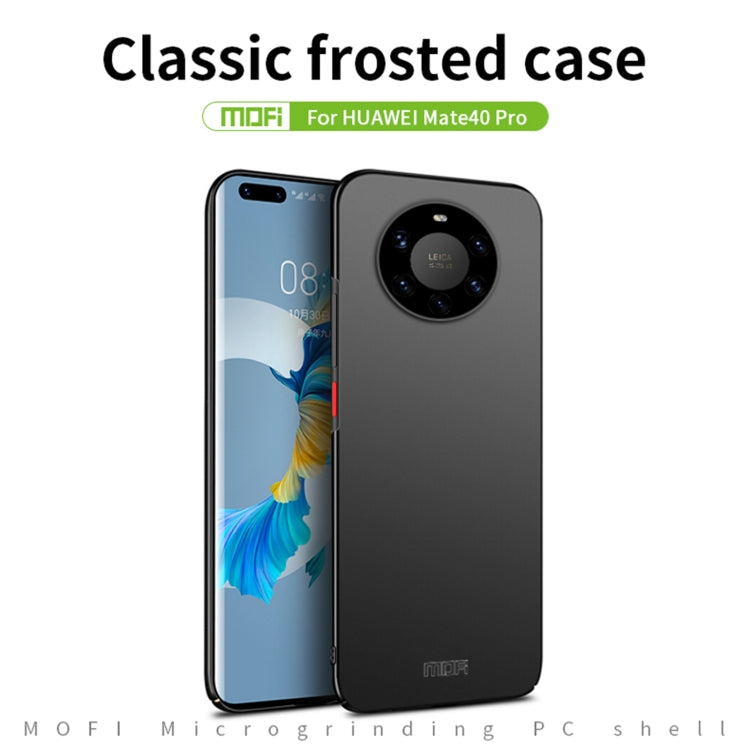 For Huawei Mate 40 Pro MOFI Frosted PC Ultra-thin Hard Case(Rose Gold) - Huawei Cases by MOFI | Online Shopping South Africa | PMC Jewellery